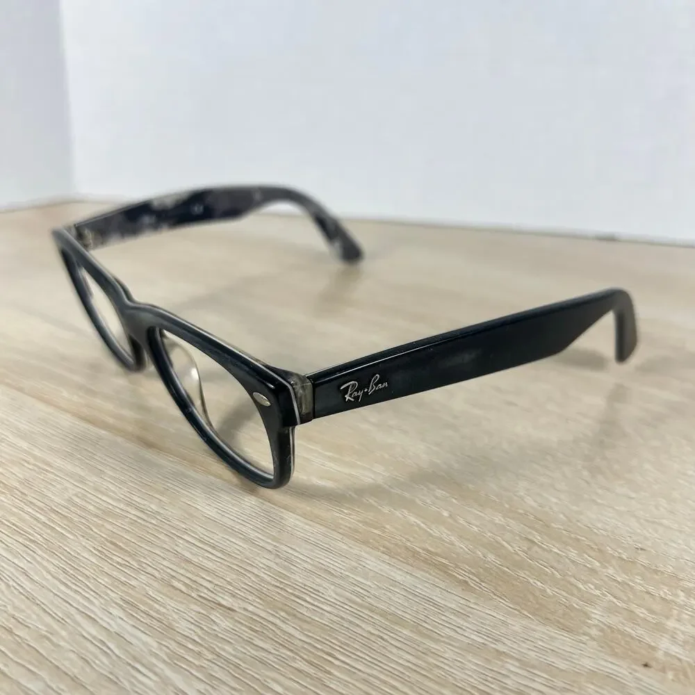 Ray-Ban RB5184 5405 Eyeglasses Black Frames Only PARTS ONLY 50-18-145